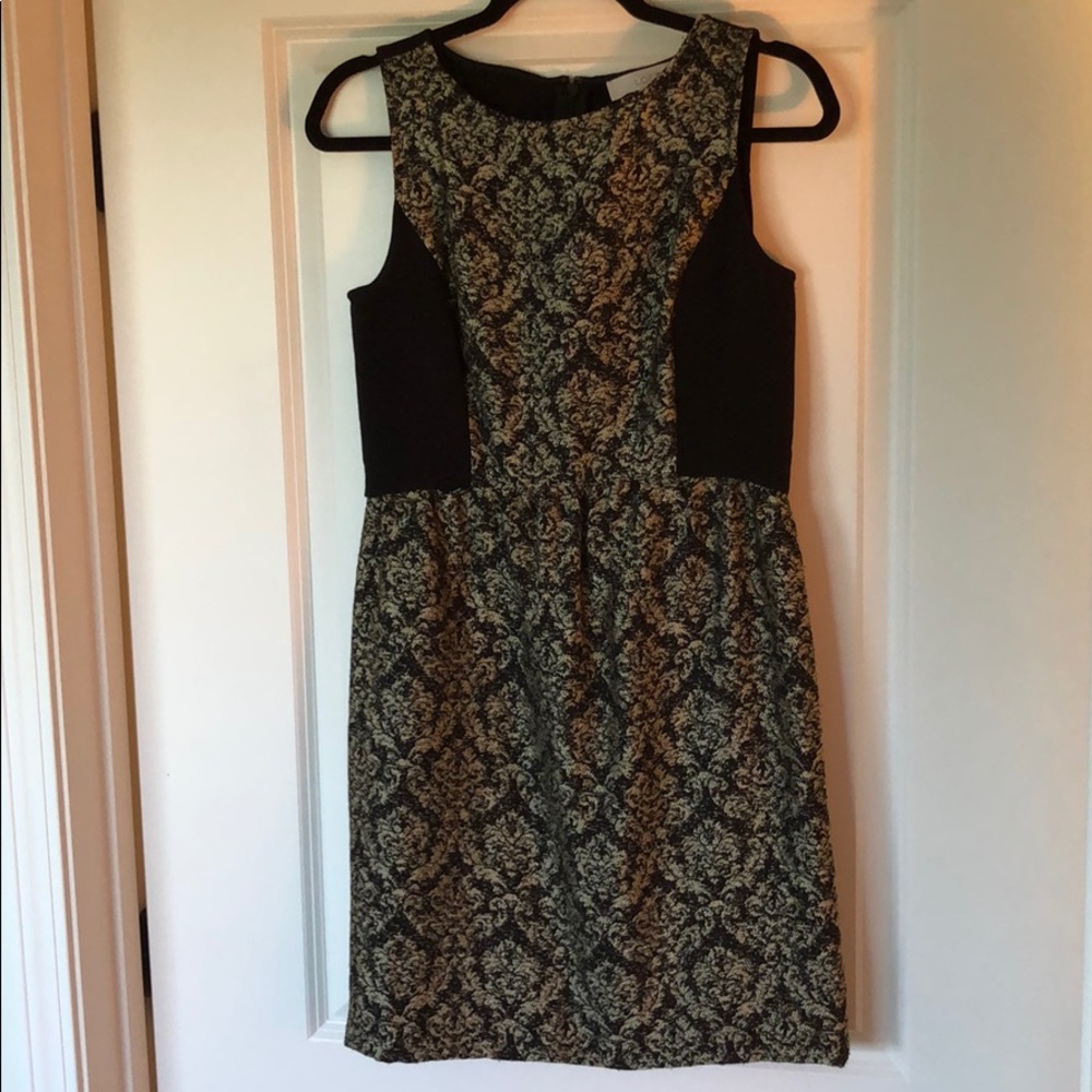 Black and Gold Dress